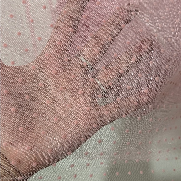 Modcloth Women’s Coquette Elegant Swiss Dot Pinks Tulle Skirt Sz 14/ Large - Picture 10 of 10